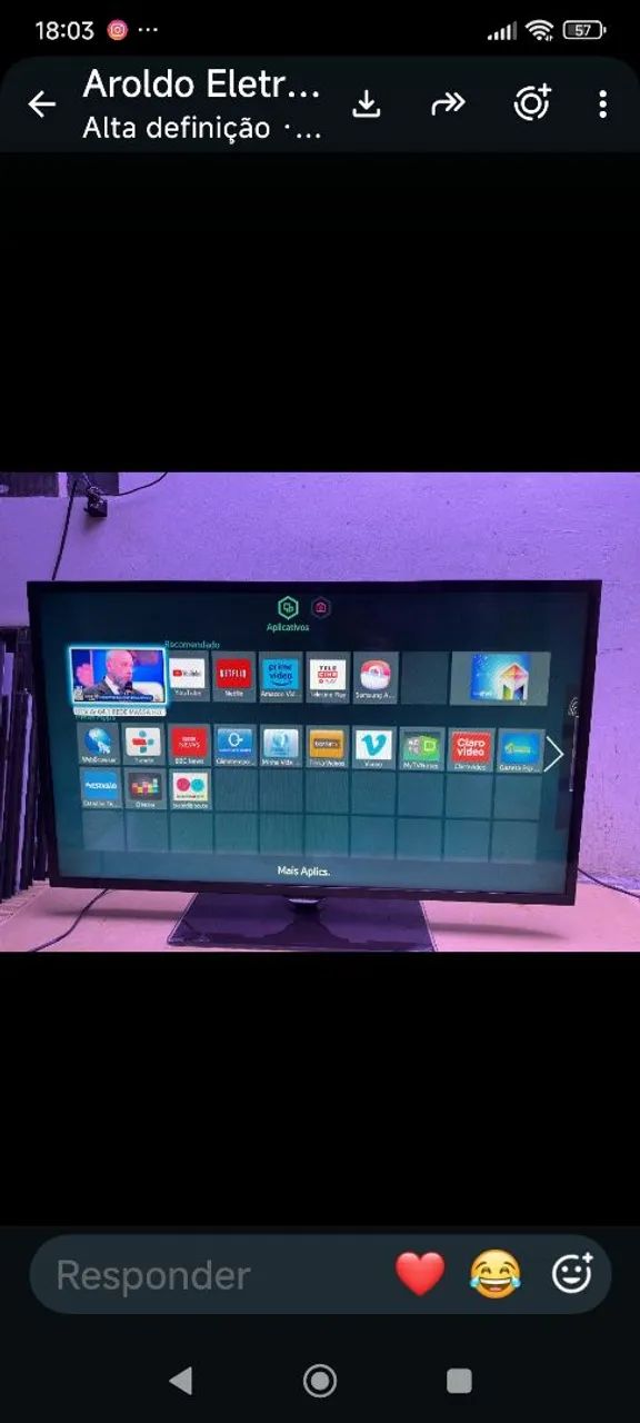 Vendo smart tv 40 polegadas  - Foto 3