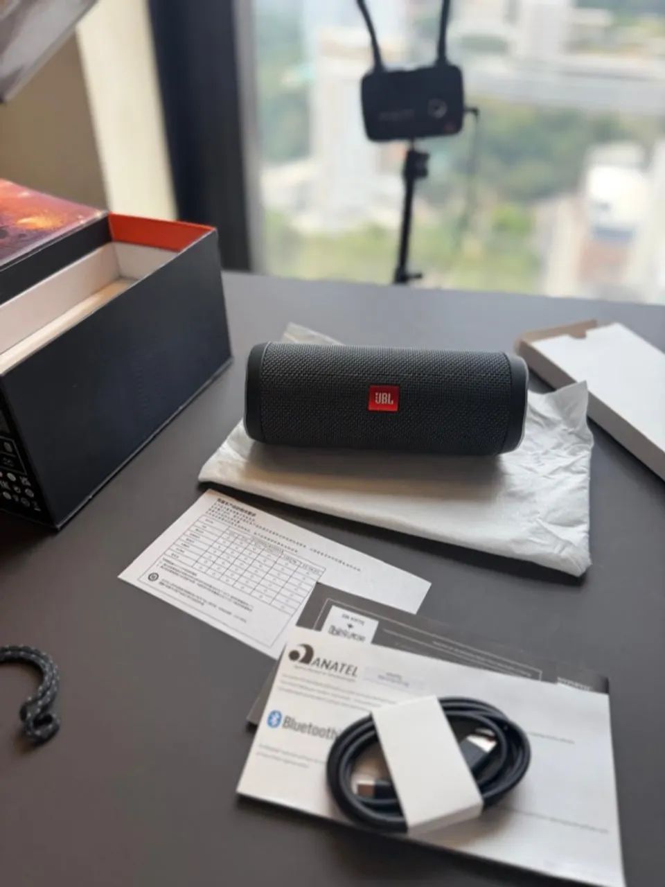 Caixa De Som Jbl Flip 2 Essential Portátil Bluetooth - Foto 4