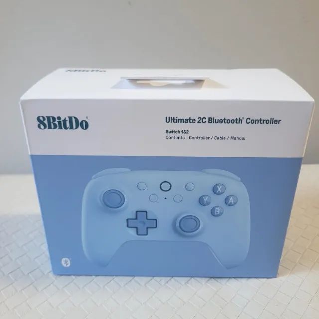 controle 8bitdo sky blue