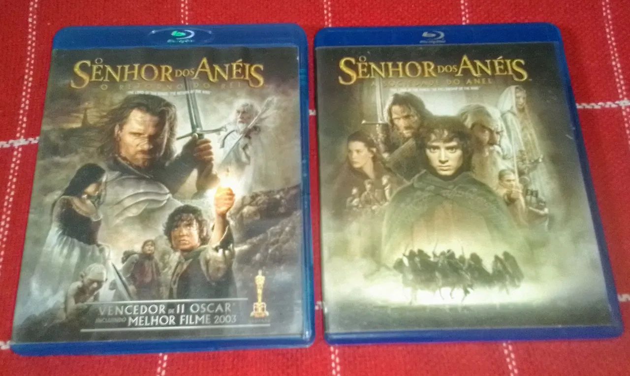Blu Ray Senhor dos Anéis - Novíssimos!! 