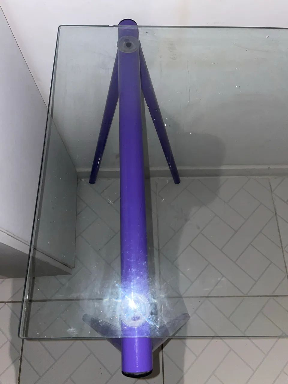 Escrivaninha de vidro - Foto 3