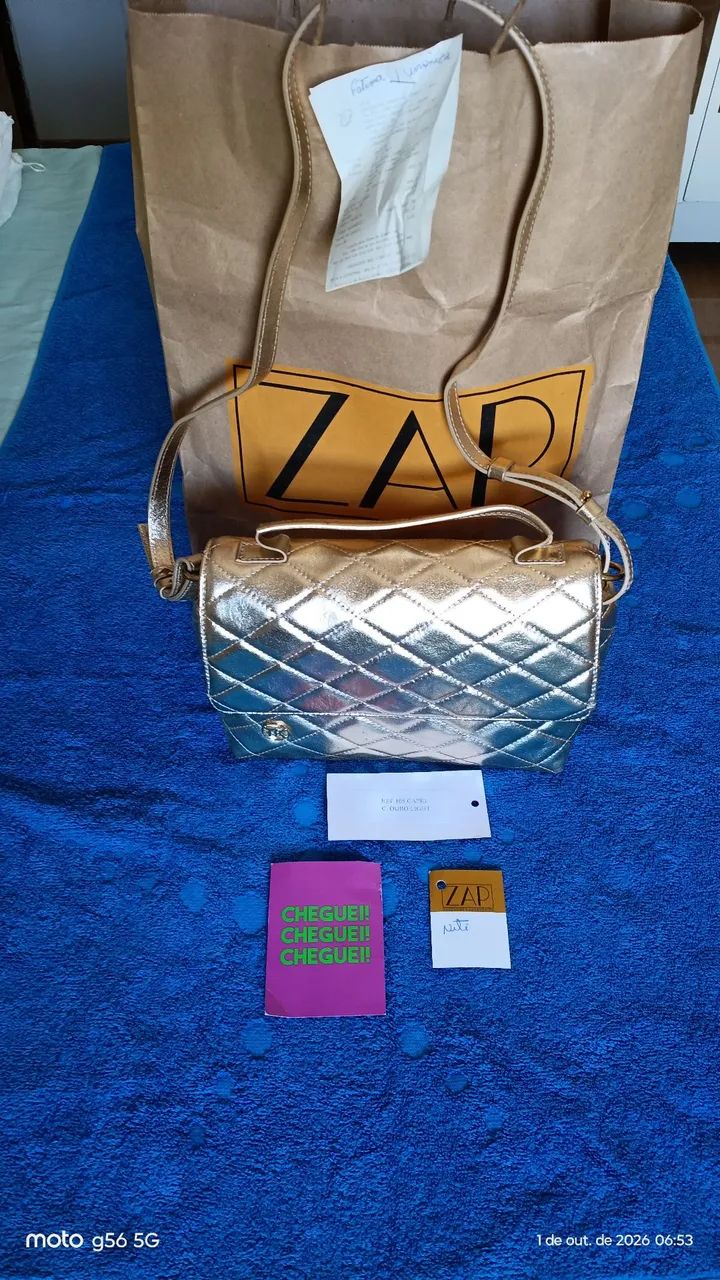 Bolsa de ombro nova - Foto 4