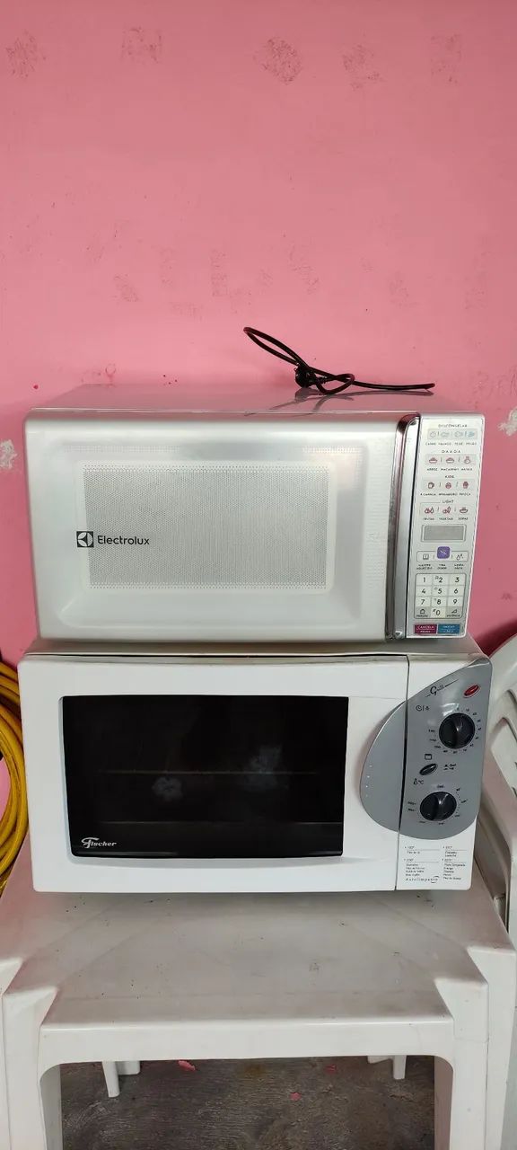 Microondas e forno elétrico 