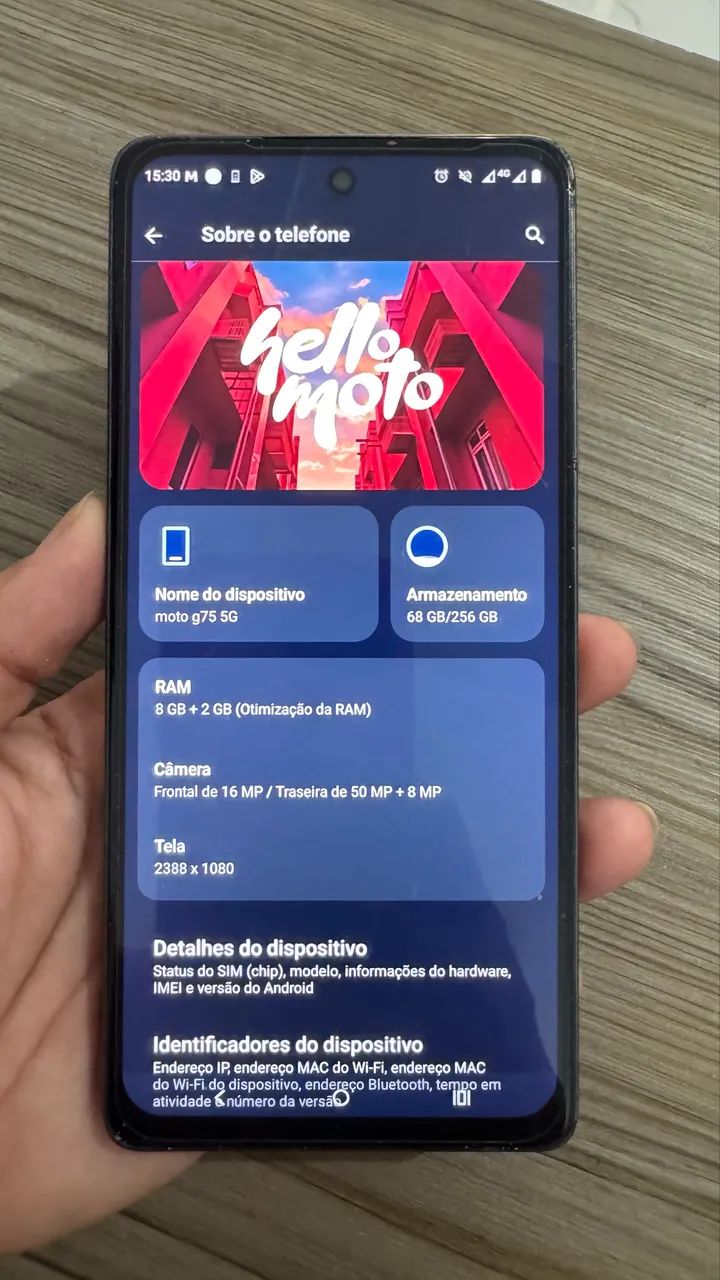 Vendo celular moto g75 - Foto 2