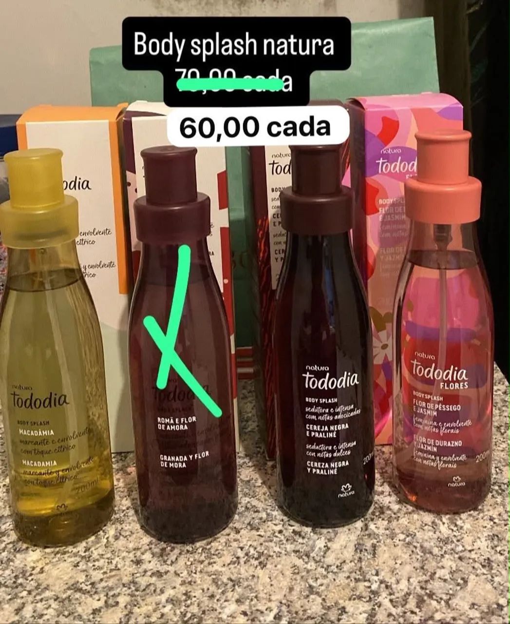 Produtos Natura , Avon e Boticário 