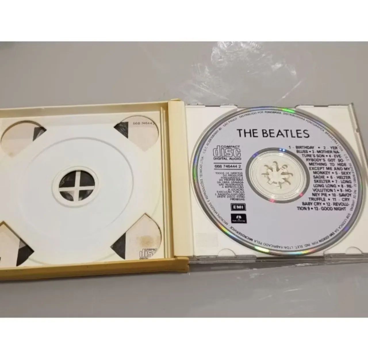 Cd Beatles álbum branco 64962190261890122