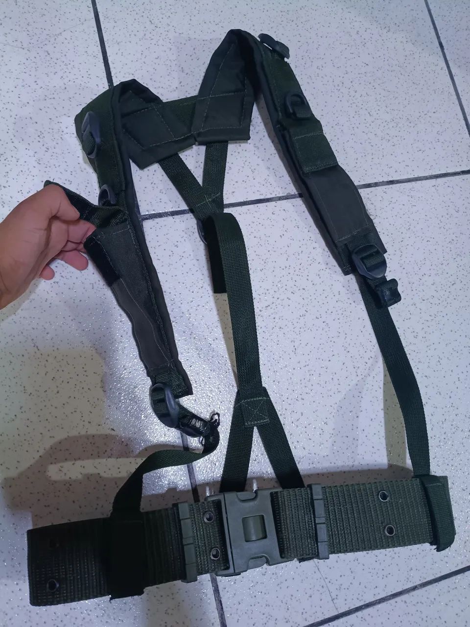 Cinto suspensório seminovo (simples R$75 / com compartimento R$100 - Foto 2