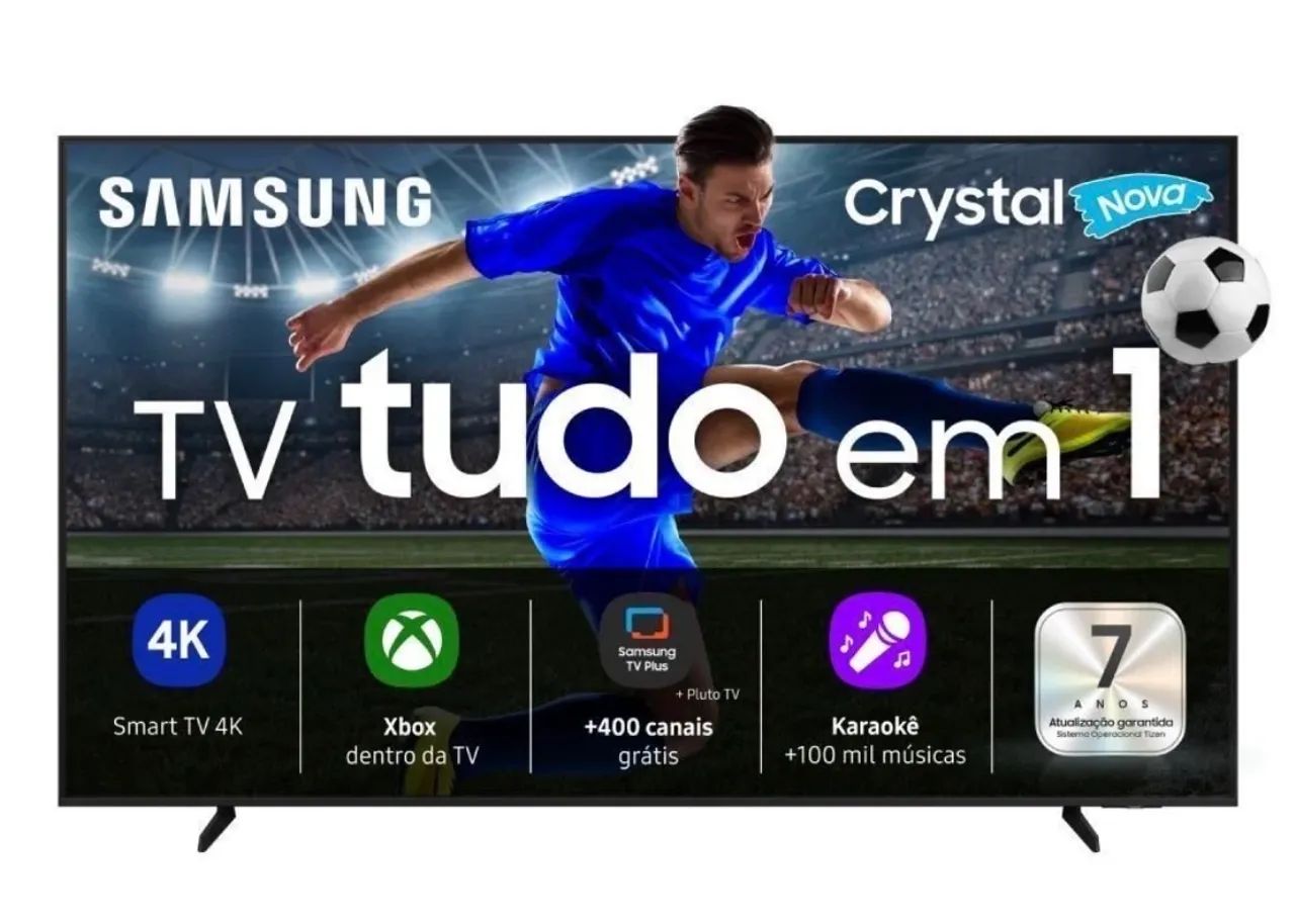 samsung crystal uhd u8600f quase sem uso 