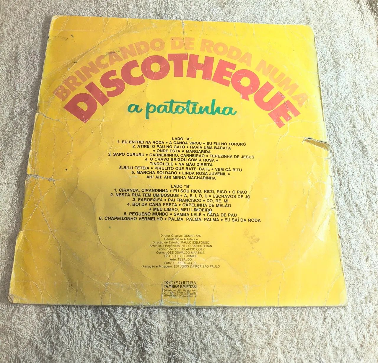 Lp vinil A Patotinha Discoteque 1978 - Foto 3