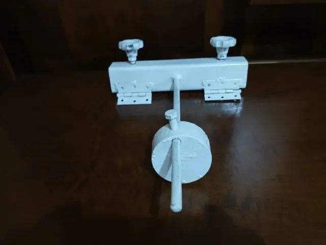 Garra 25 cm Com Contra Peso Para Serigrafia e Silk Screen (Estamparia) Dobradiças Soldadas - Foto 5