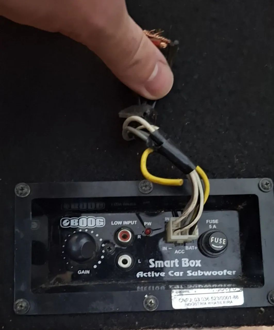 Caixa de som subwoofer com corneta  - Foto 4