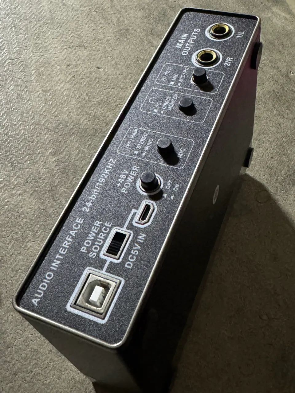 Interface de áudio Teyun Q-22