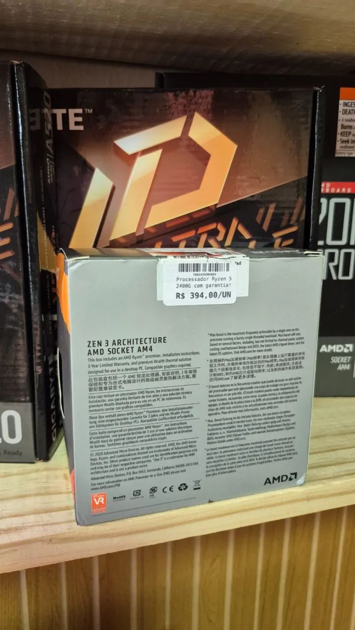 Processador Ryzen 5 2400G com garantia! - Foto 2