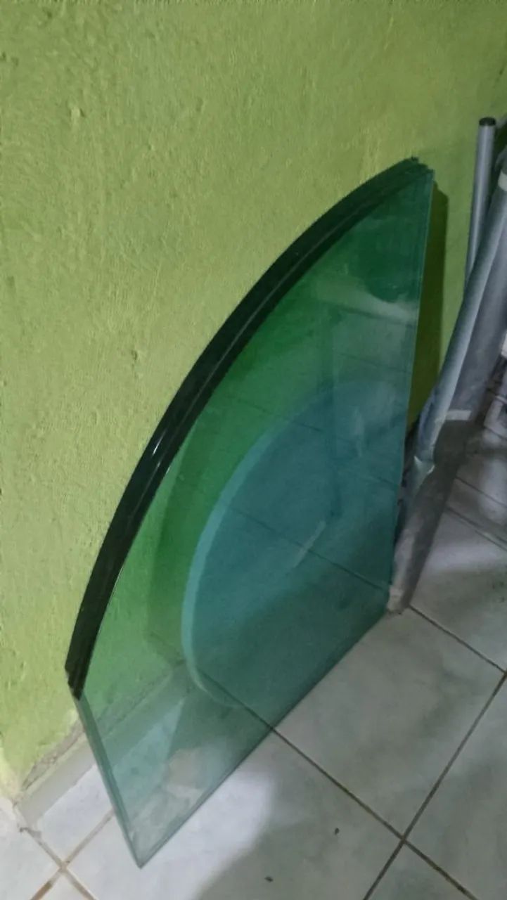 vidro de mesas de canto 