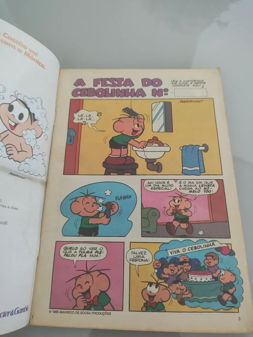 Gibi Monica 100 e Cebolinha 100 editora Globo - Foto 4