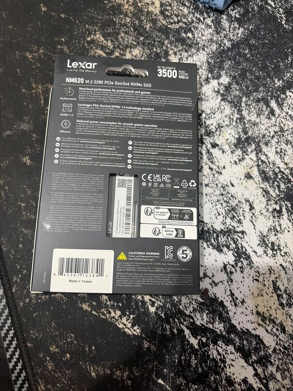 SSD NVME LACRADO 3500 MB/s - Foto 2