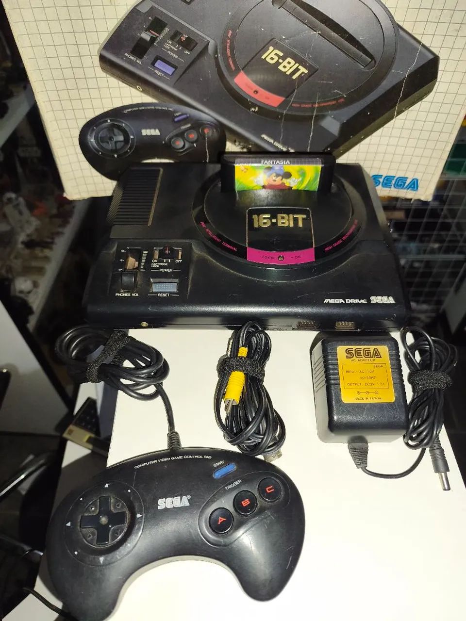 Mega drive 2 original japonês com caixa  - Foto 5