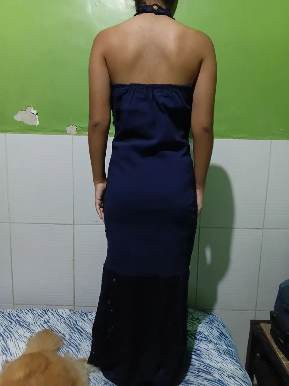 Vestido azul M - Foto 2