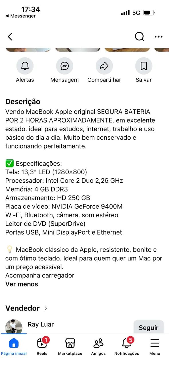 Vendo Mac book - Foto 5