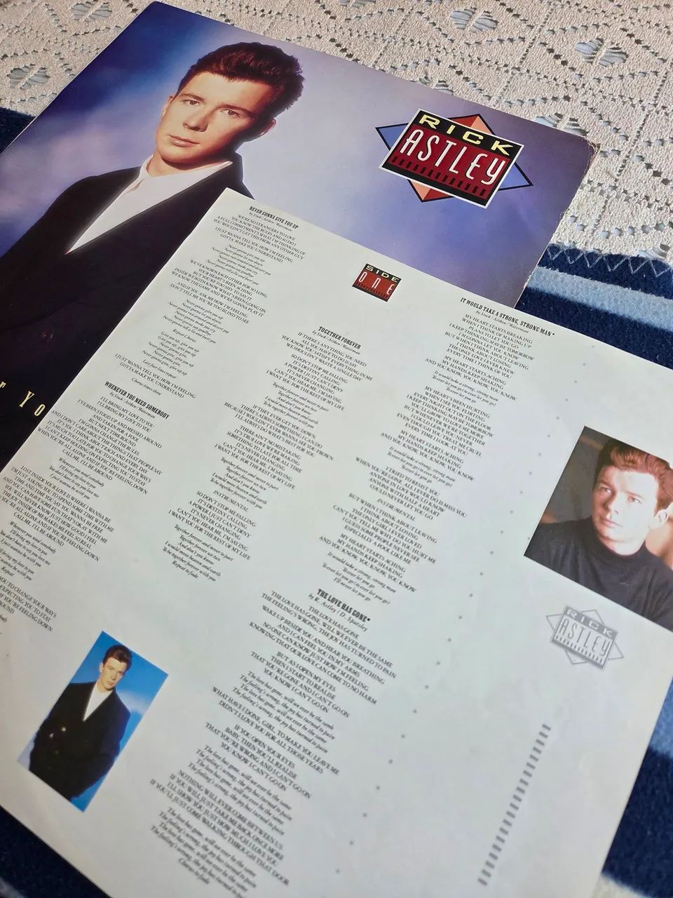 LP Vinil - RICK ASTLEY - Whenever you need somebody + LP Carly Simon - Coming Around again - Foto 2