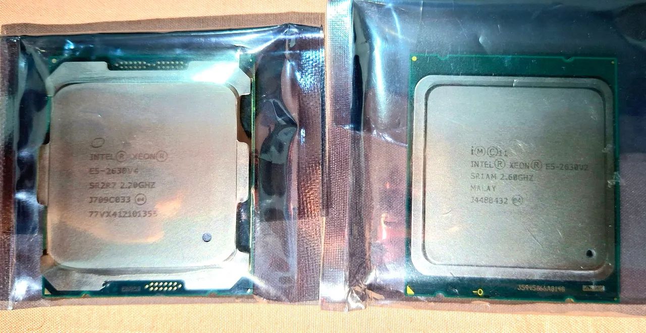 Processadores Intel Xeon E5-2630v4 e E5-2630v2. - Foto 4