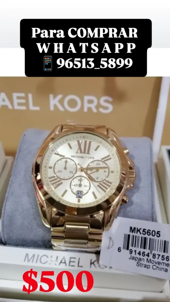 Relógio Michael Kors MK _ Cronografos MULTIFUNCIONAL _ ENTREGAMOS