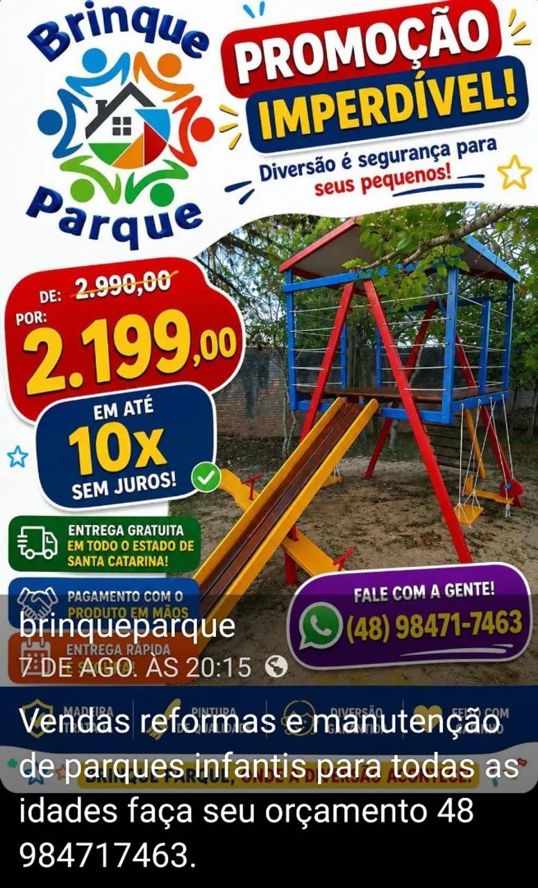 Parques infantis 