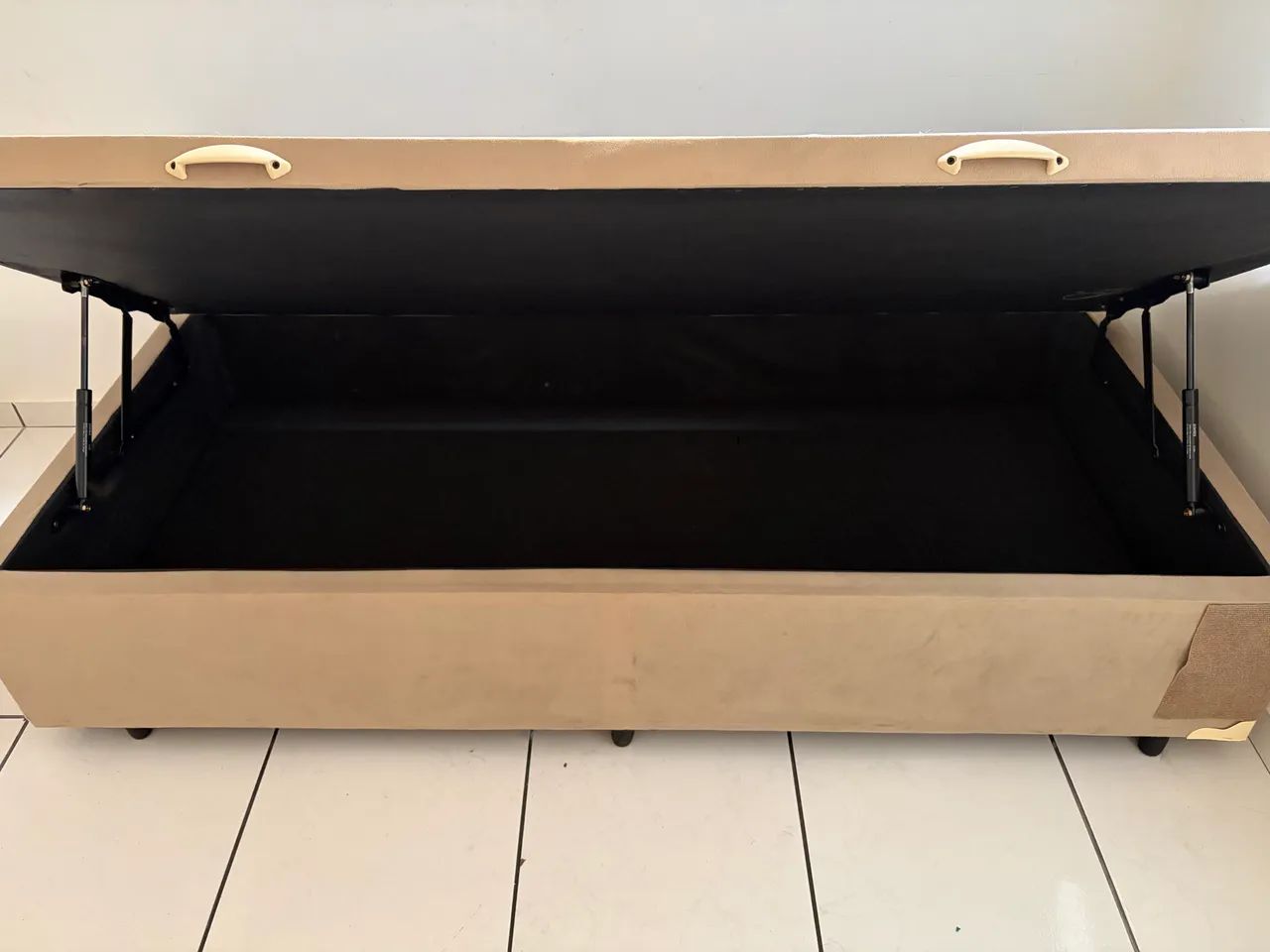Cama Box Baú de Solteiro + Colchão Premium  - Foto 4