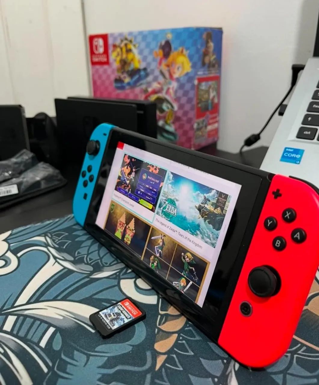 NINTENDO SWITCH V2  IMPECÁVEL!