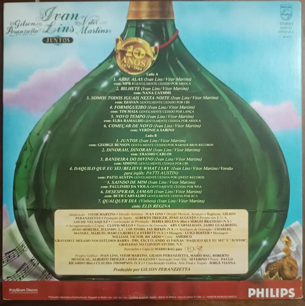 LP Vinil Ivan Lins Juntos  - Foto 2