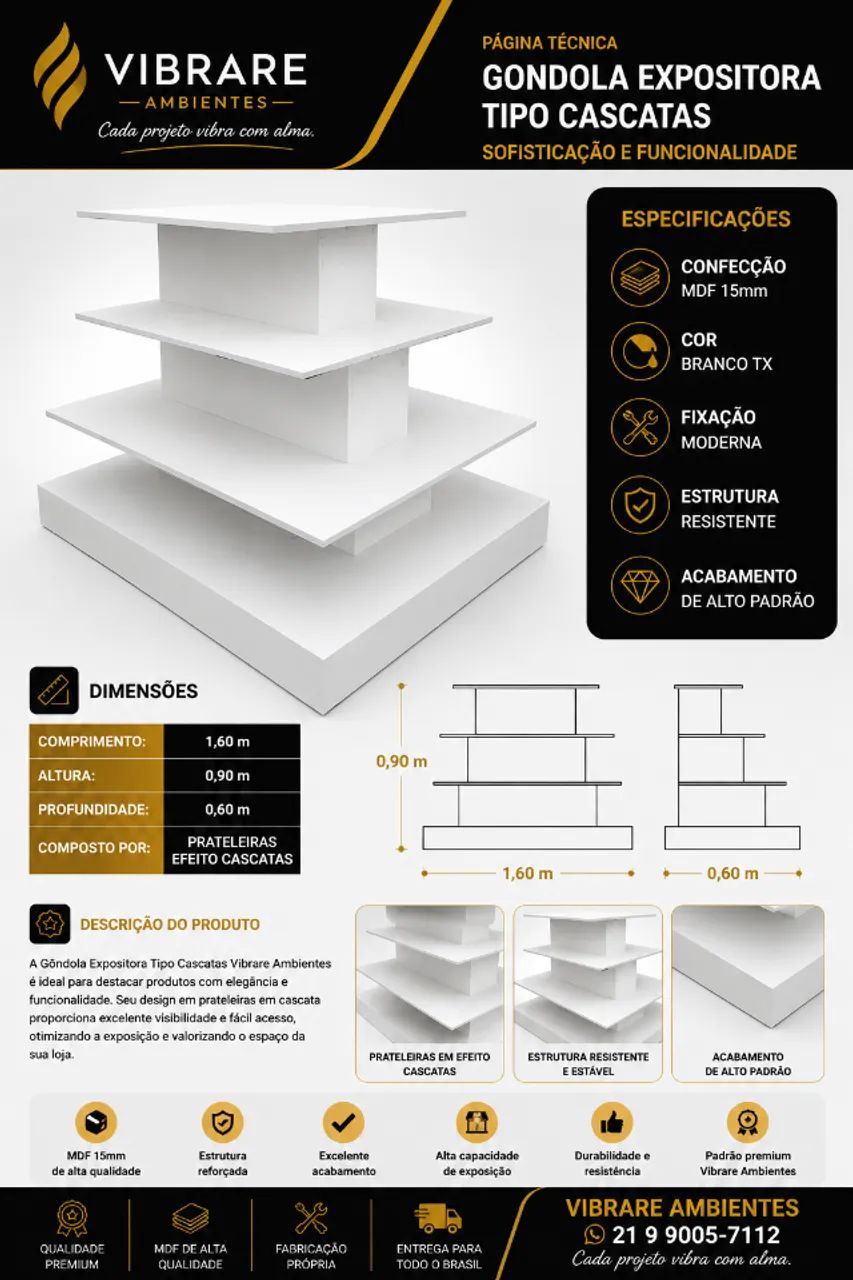Móveis Expositores Para Ambientes Comerciais - Foto 5