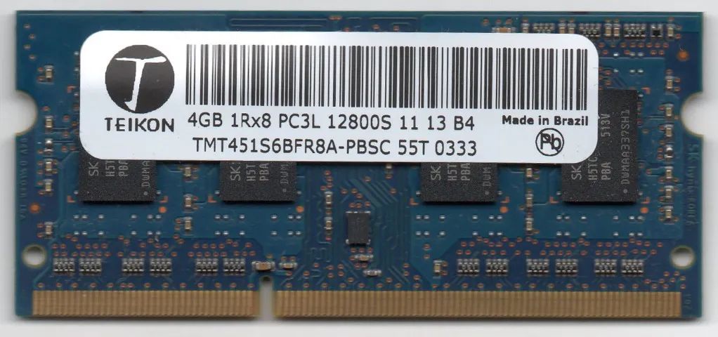 Memória RAM Notebook DDR3 4GB