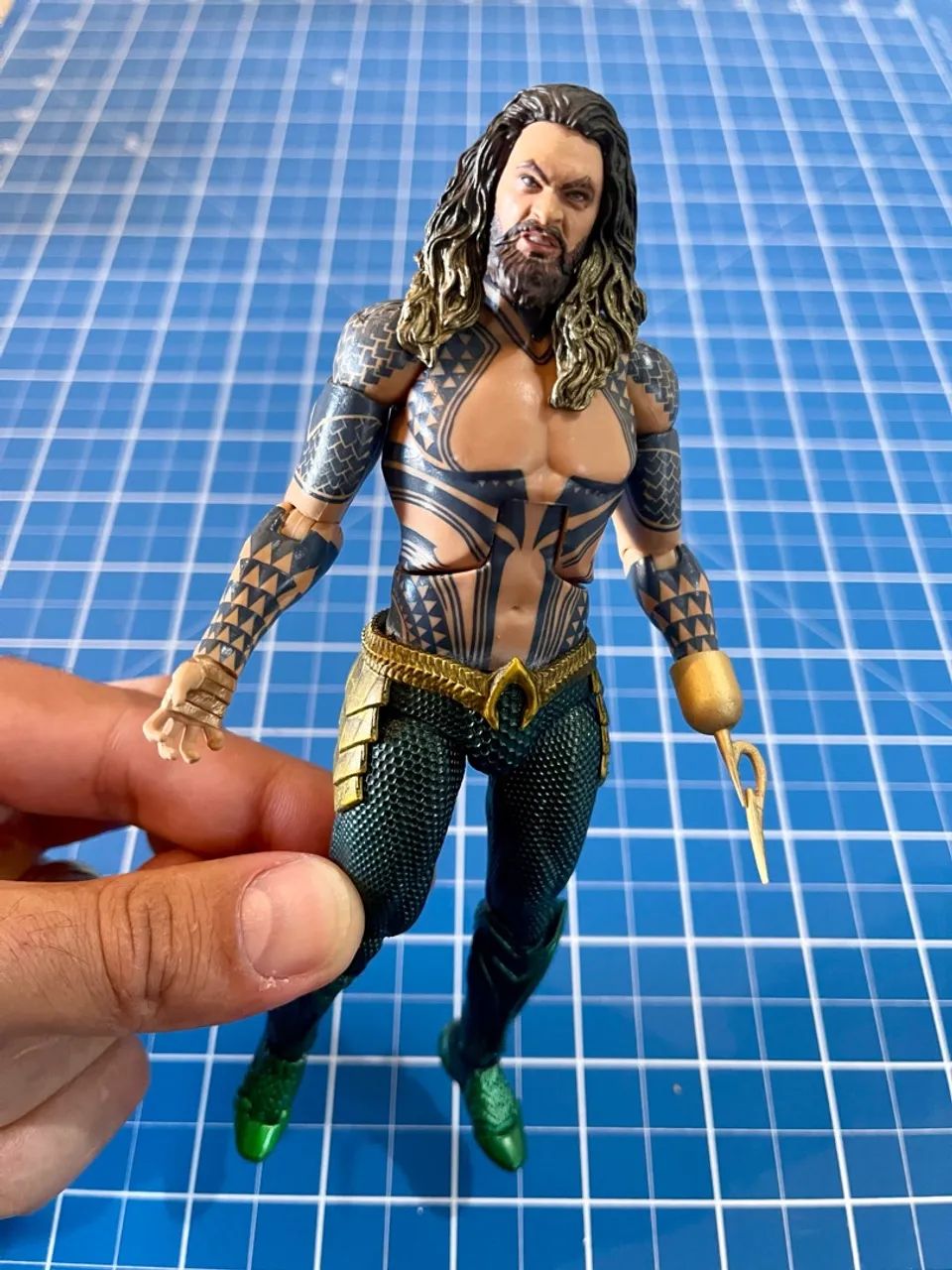 Aquaman custom - Base mafex  - Foto 4