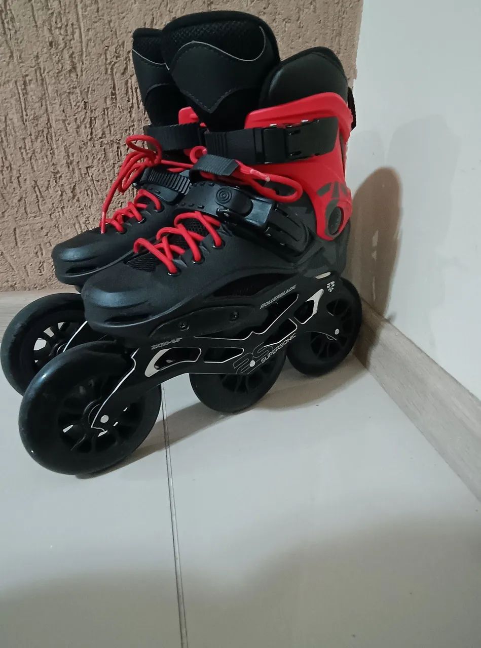 Patins inline Rollerblade RB110 com base 3x110mm Flying Eagle  - Foto 2