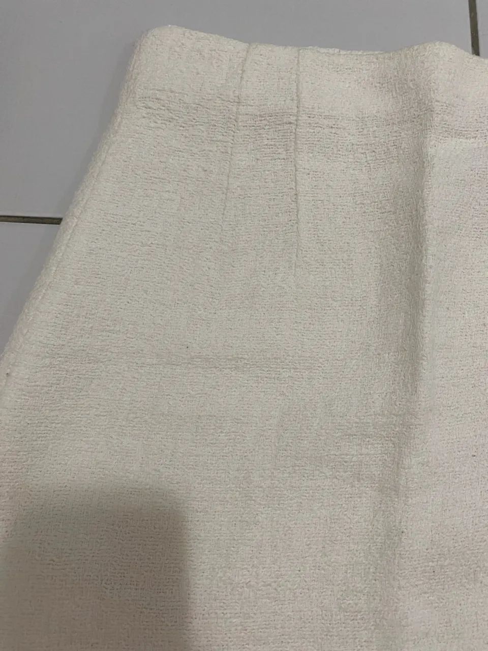 Mini saia off white da Zara - Foto 2