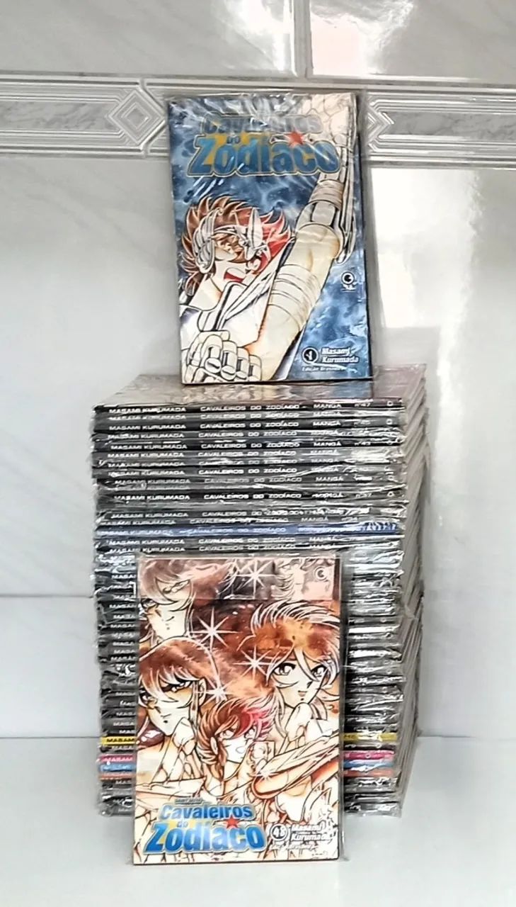 Cavaleiros do Zodíaco Saint Seiya Completo 1a Edição Conrad Impecável raro