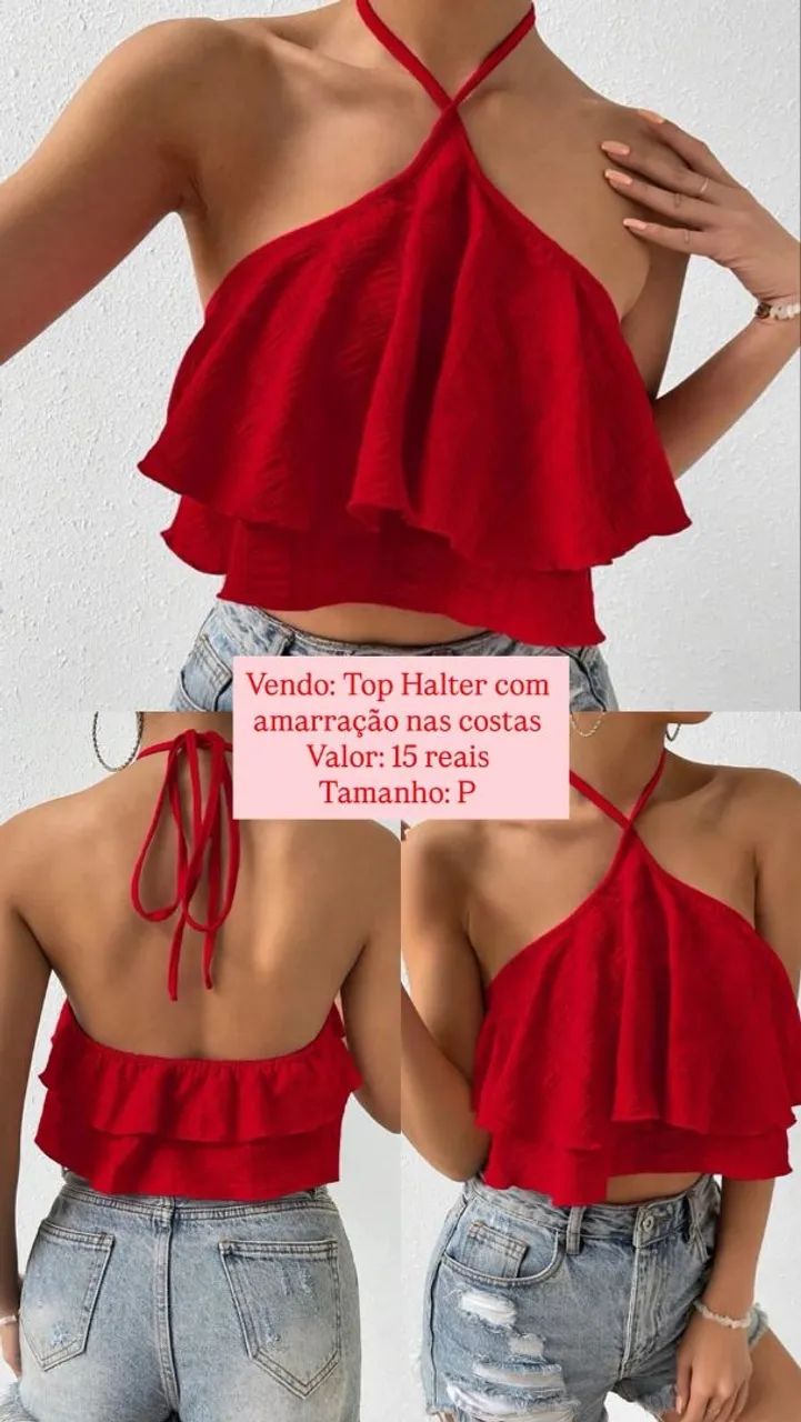 Blusas e acessórios  - Foto 4