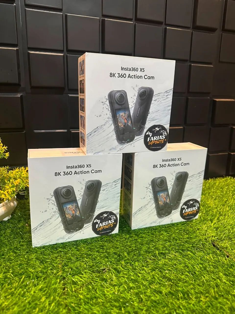 Insta 360 x5 Nova Lacrada Câmera de Ação - Foto 2
