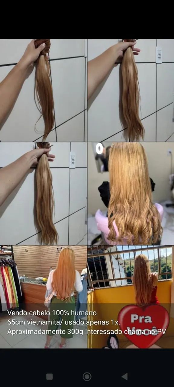 Cabelo 100% humano - Foto 3