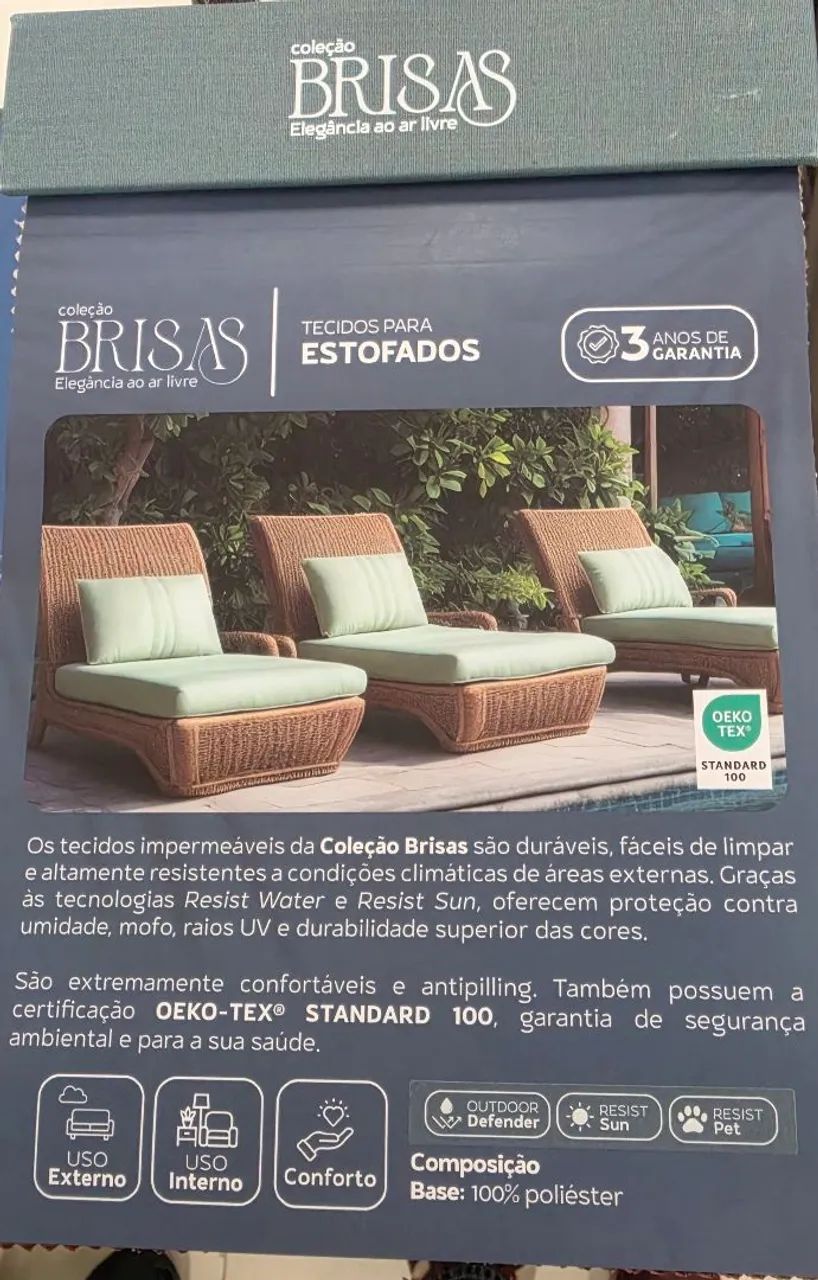 Tecido impermeável para area externa - Foto 3