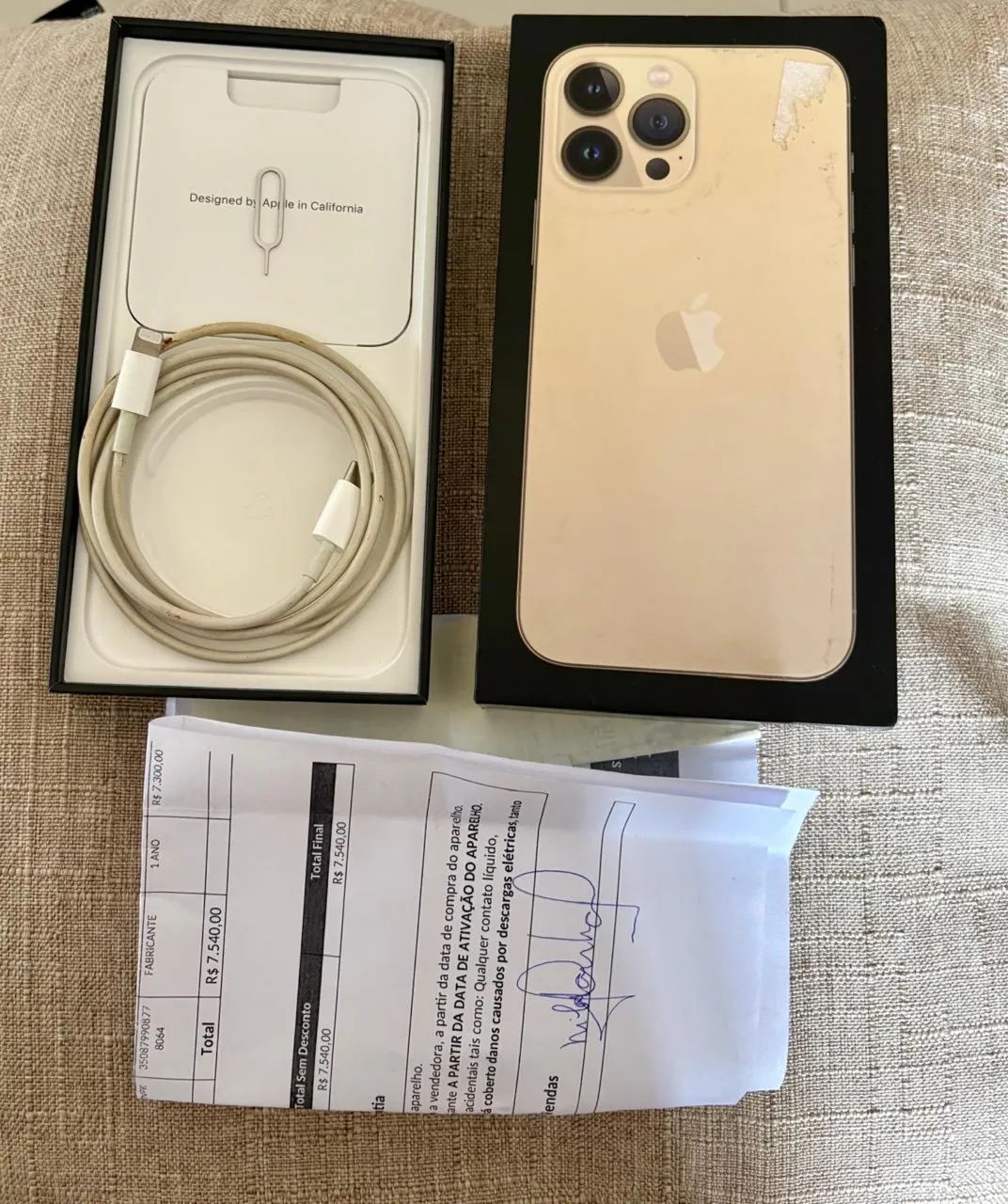 IPHONE 13 PRO MAX-128GB - Impecável, Conservado, Oportunidade