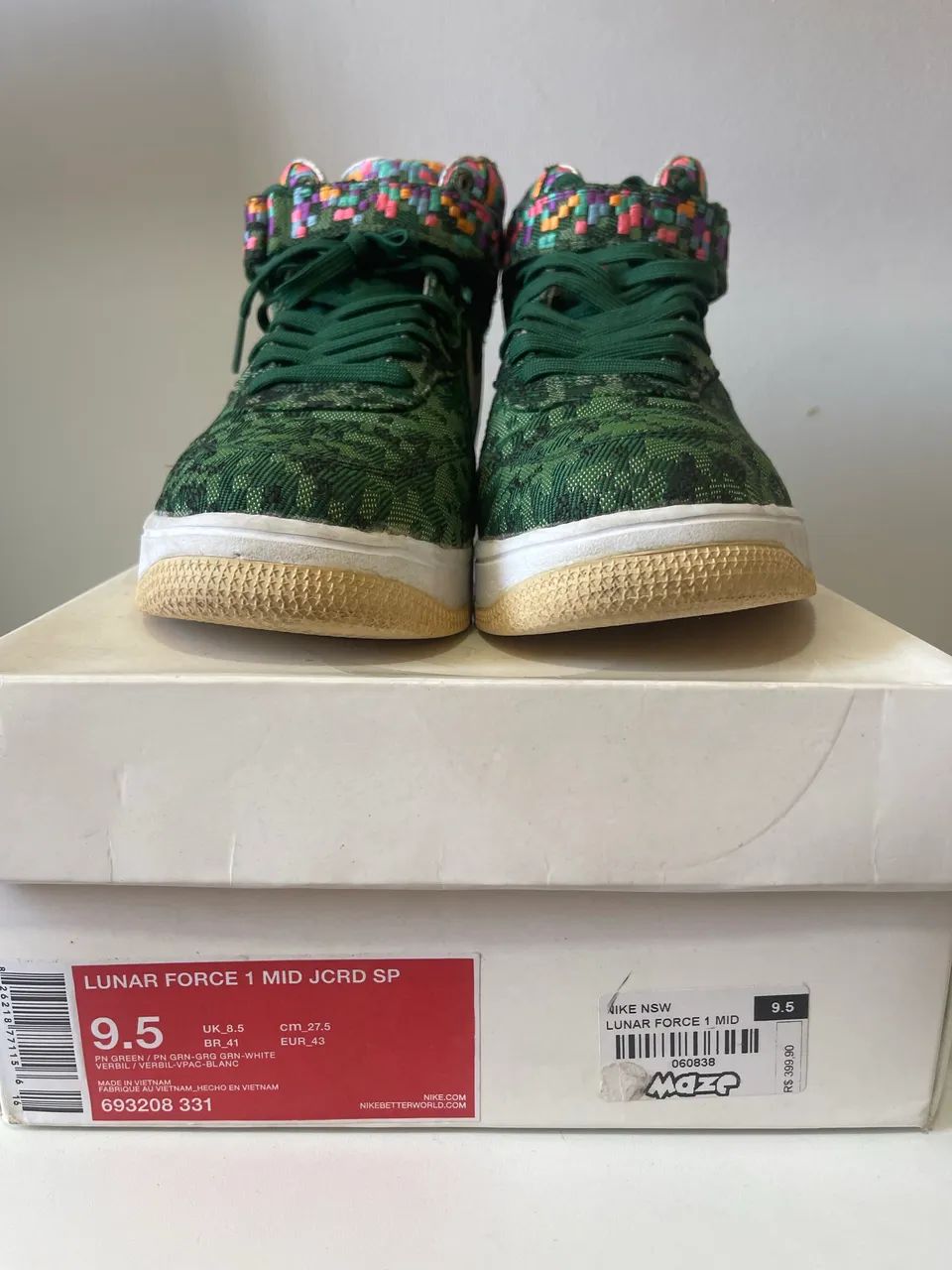 tênis nike lunar force 1 mid jcrd sp | tam. 41 - Foto 5