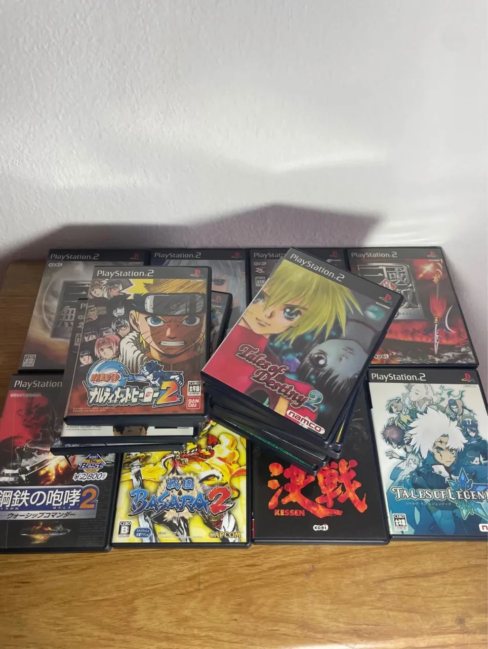 Coleção Rara Ps2 Sakura + 28 Jogos Originais De Ps2 | Mídia Física (japonês) - Foto 3