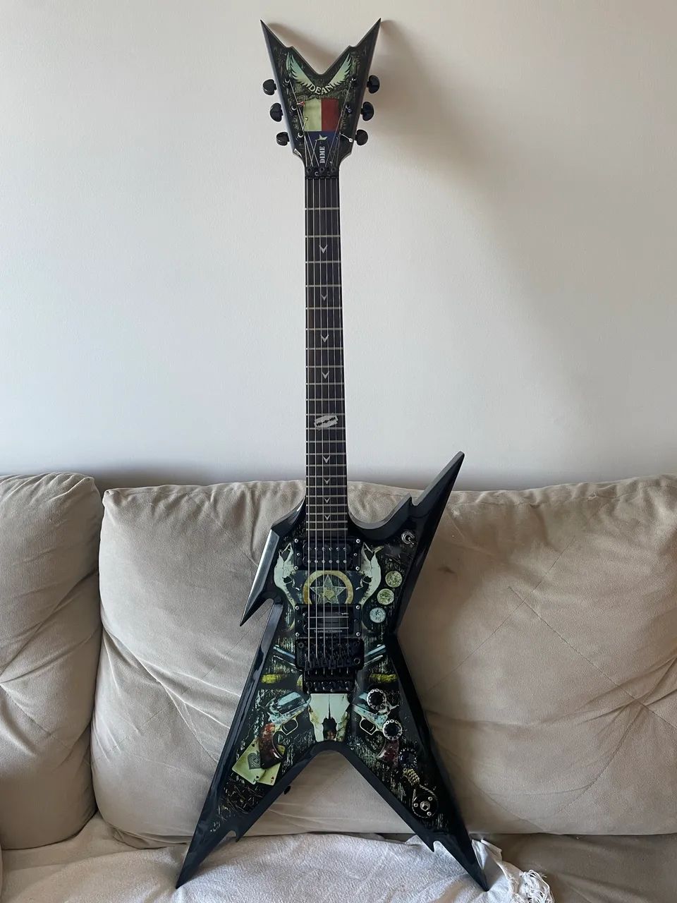 Guitarra Dean Razorback Dime Lonestar