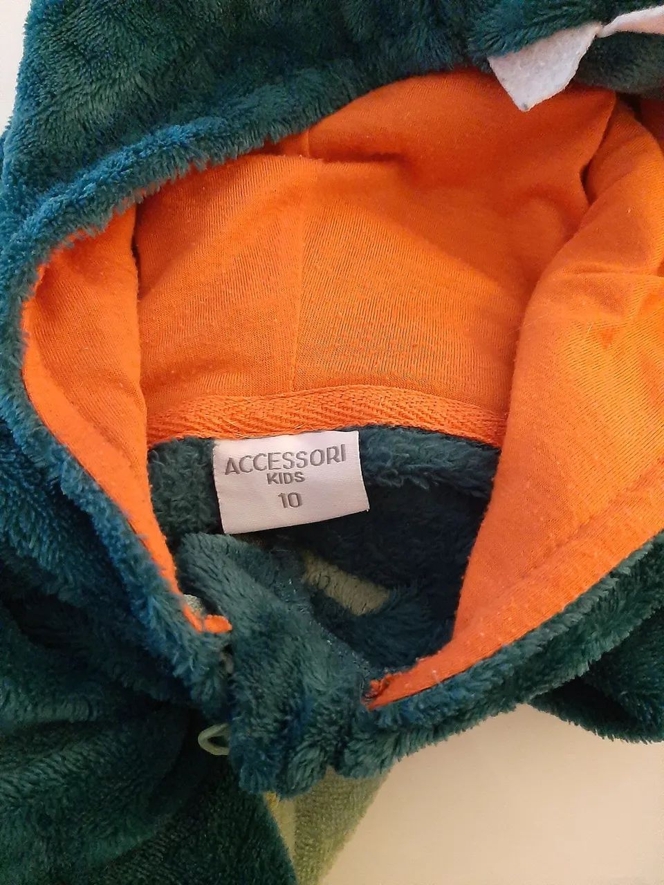Macacão fantasia pijama dinosauro jacaré verde 10 anos infantil  - Foto 3