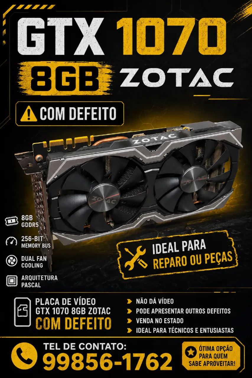 Placas de vídeo com defeito (LEIA) - Foto 2