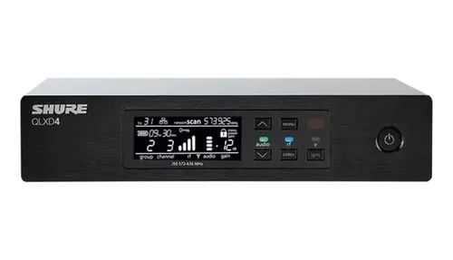 Receptor sem fio Shure QLxD4