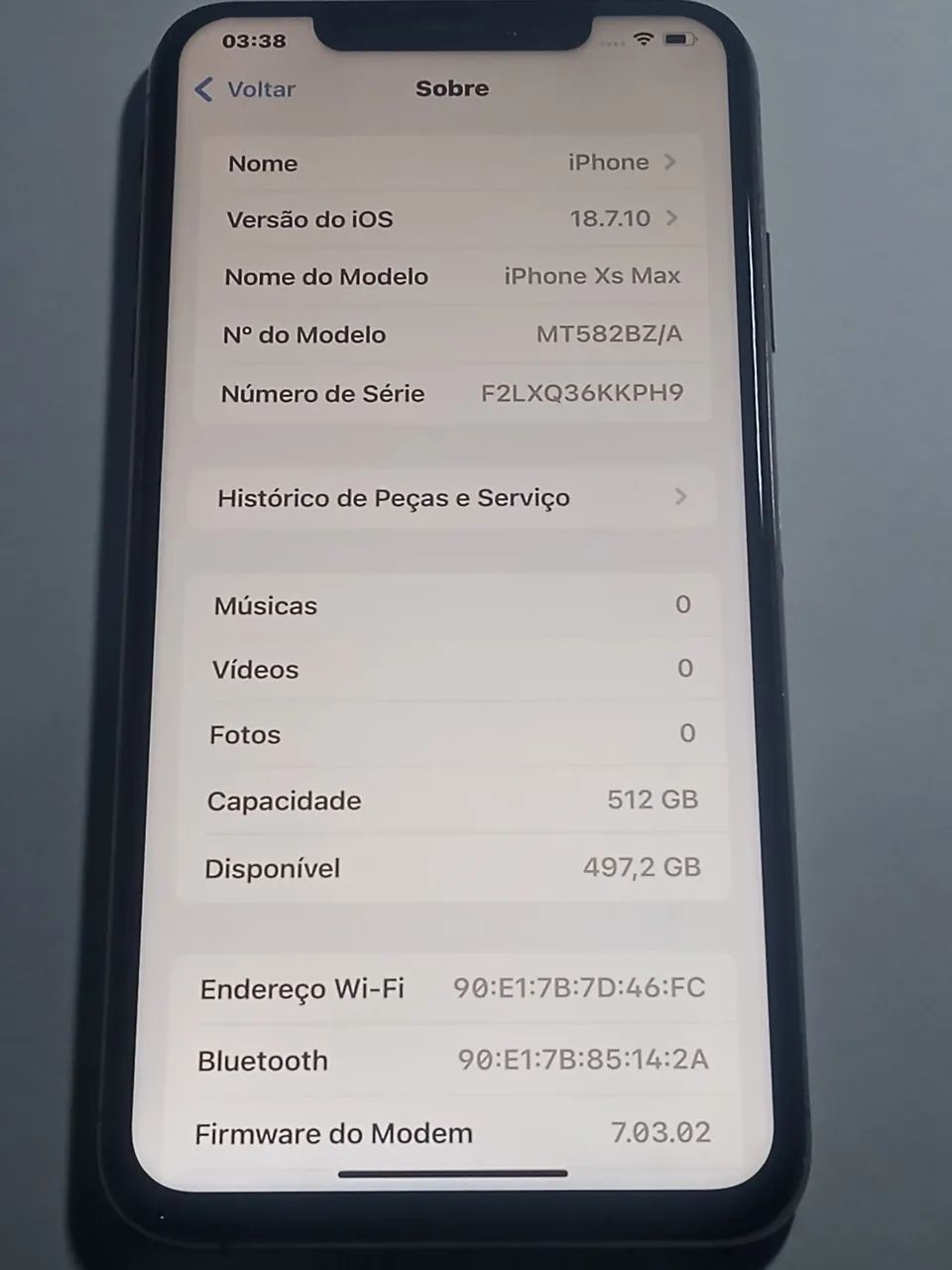 iPhone XS Max de 512 GB Gold bem conservado bateria 91% - Foto 5
