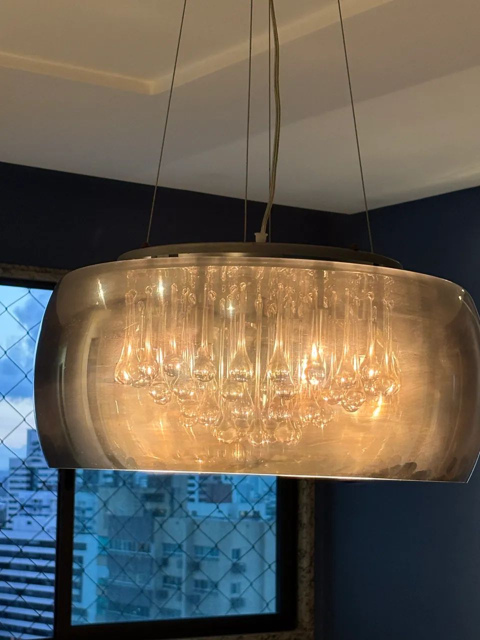 Lustre prateado - Foto 2