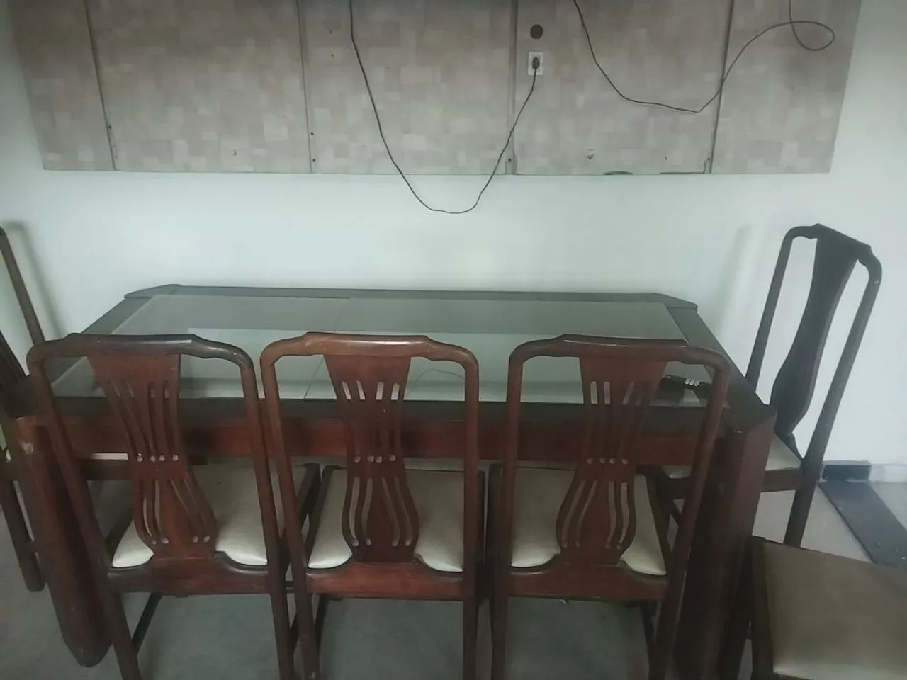 Mesa de jantar madeira maciça  - Foto 4